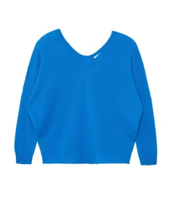 Pull Cachemire Col V Danseuse Oversize