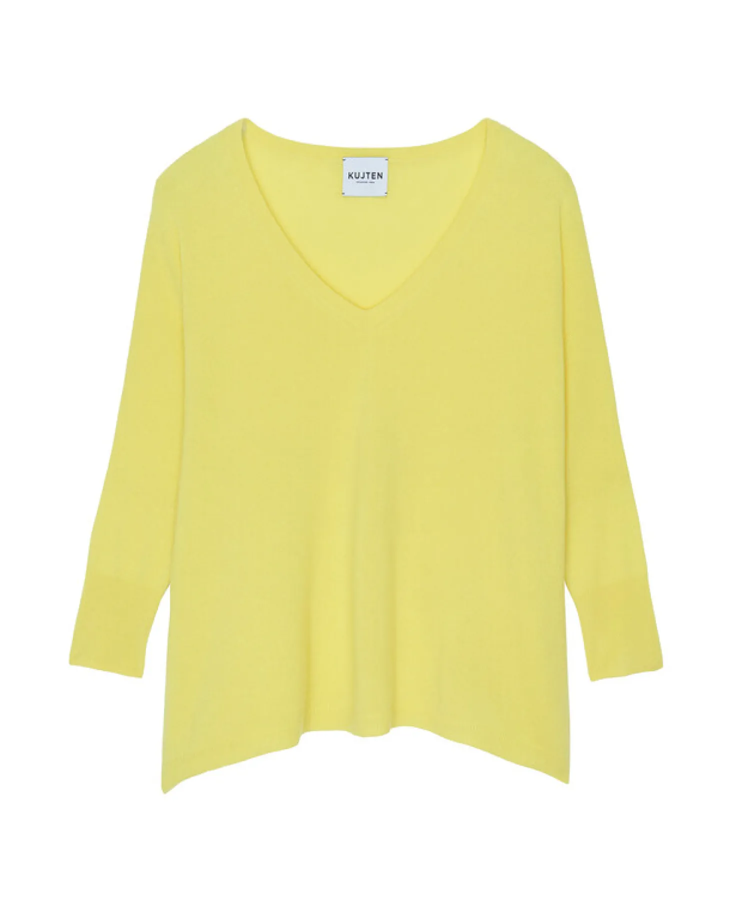 Pull Cachemire Col V Femme Oversize