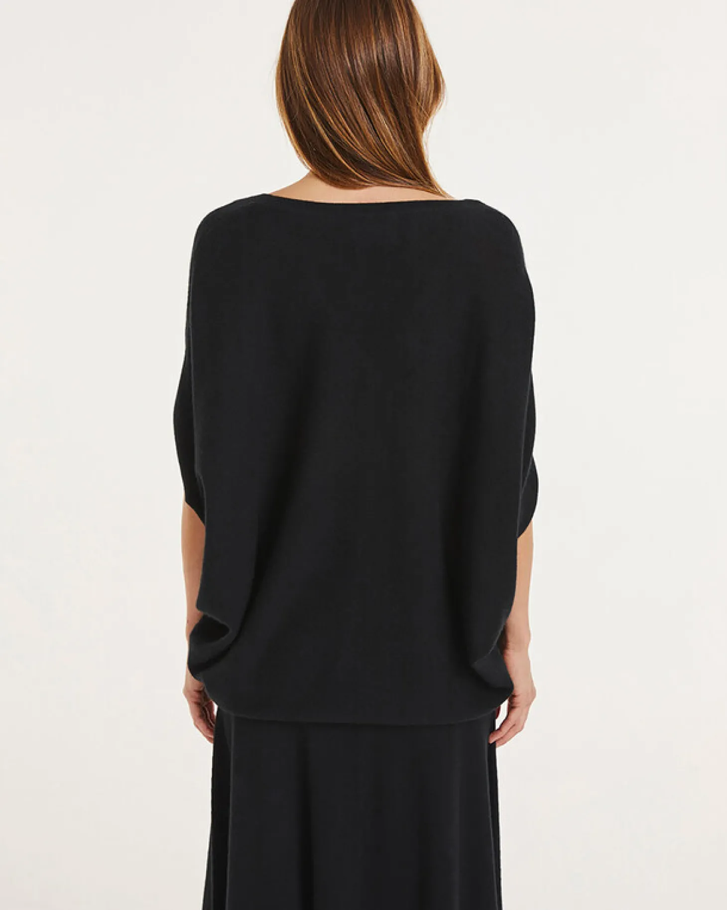 Pull Cachemire Col V Femme Sans Manches