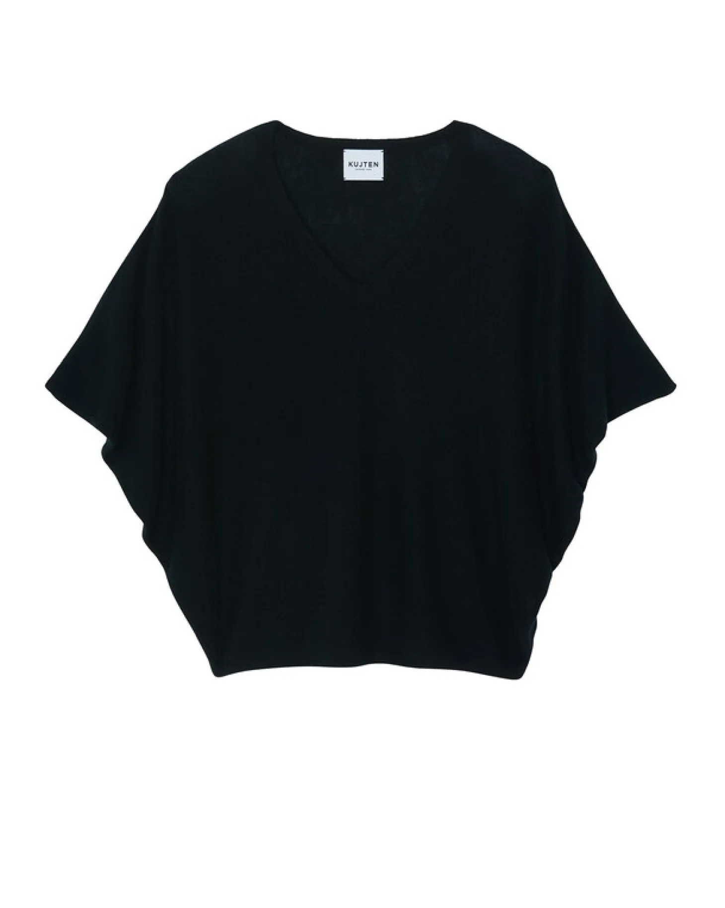 Pull Cachemire Col V Femme Sans Manches