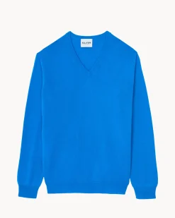 Pull Cachemire Col V Homme Basic