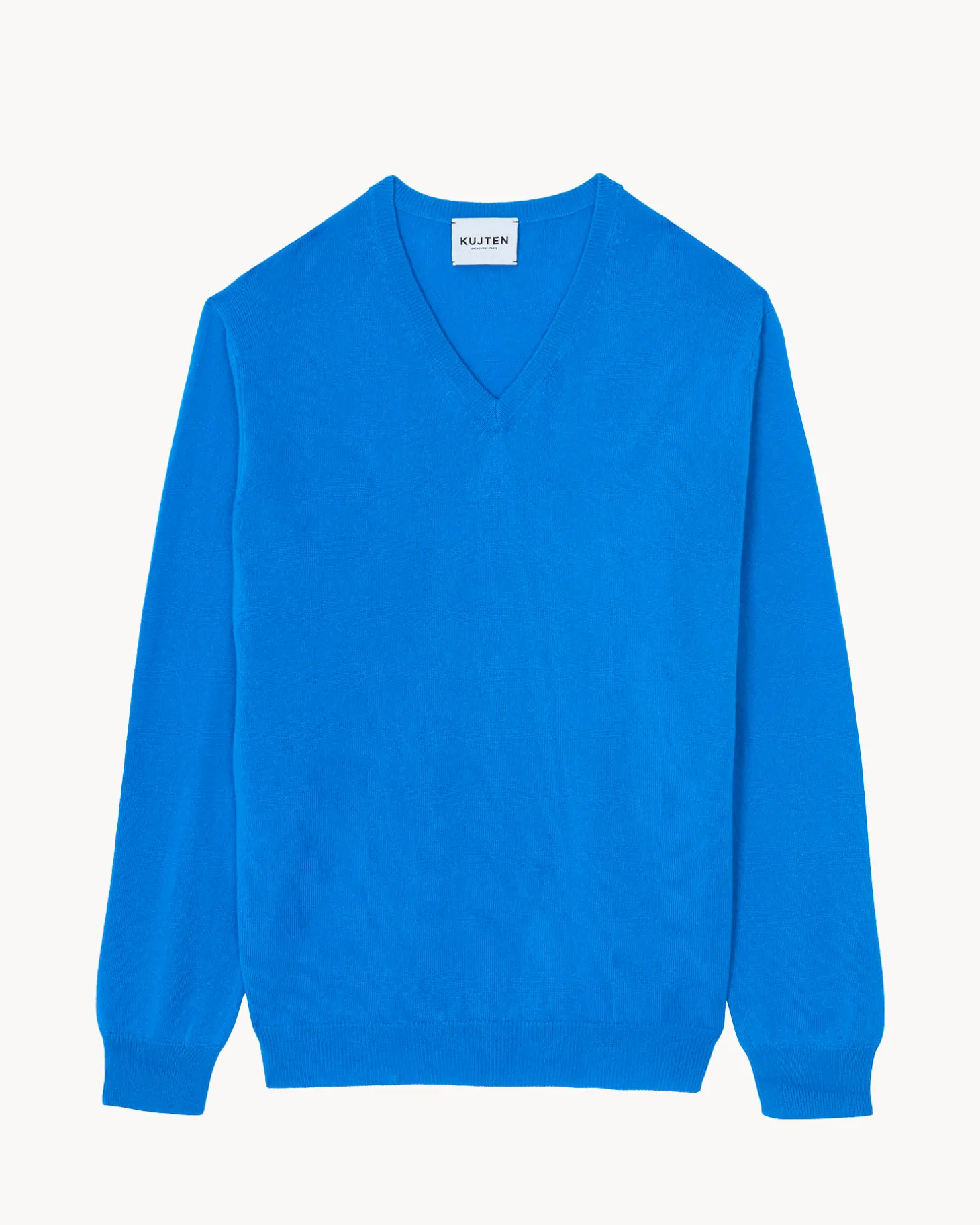 Pull Cachemire Col V Homme Basic