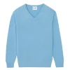 Pull Cachemire Col V Manches Longues