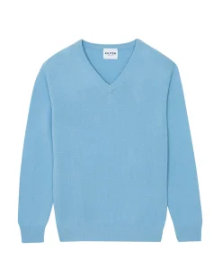 Pull Cachemire Col V Manches Longues