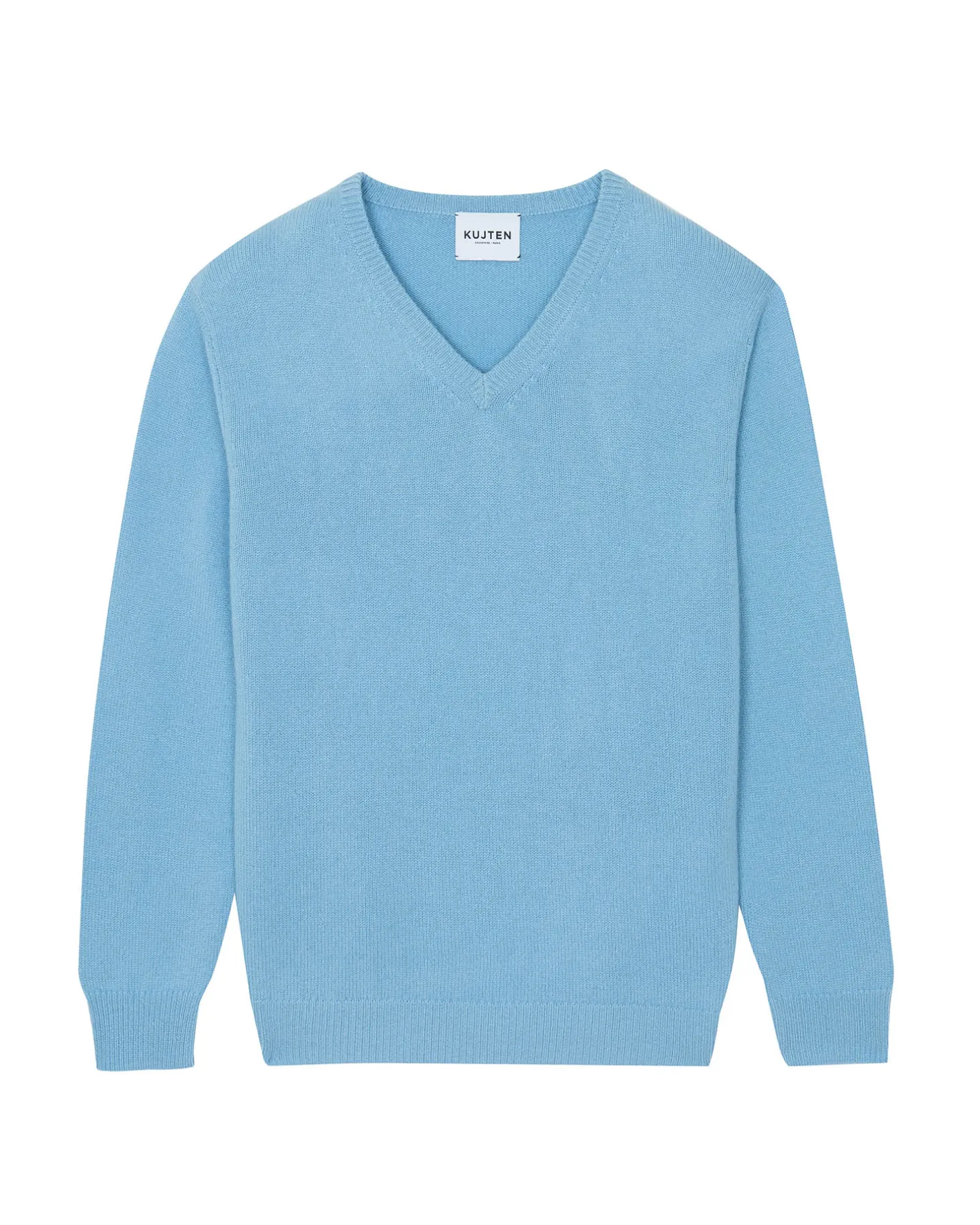 Pull Cachemire Col V Manches Longues