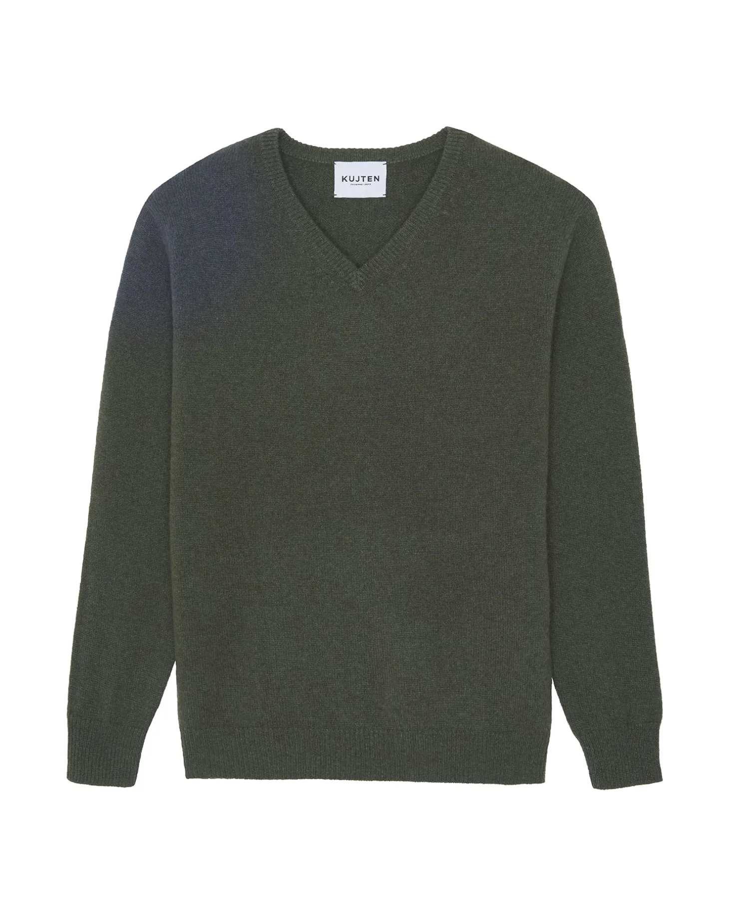 Pull Cachemire Col V Manches Longues