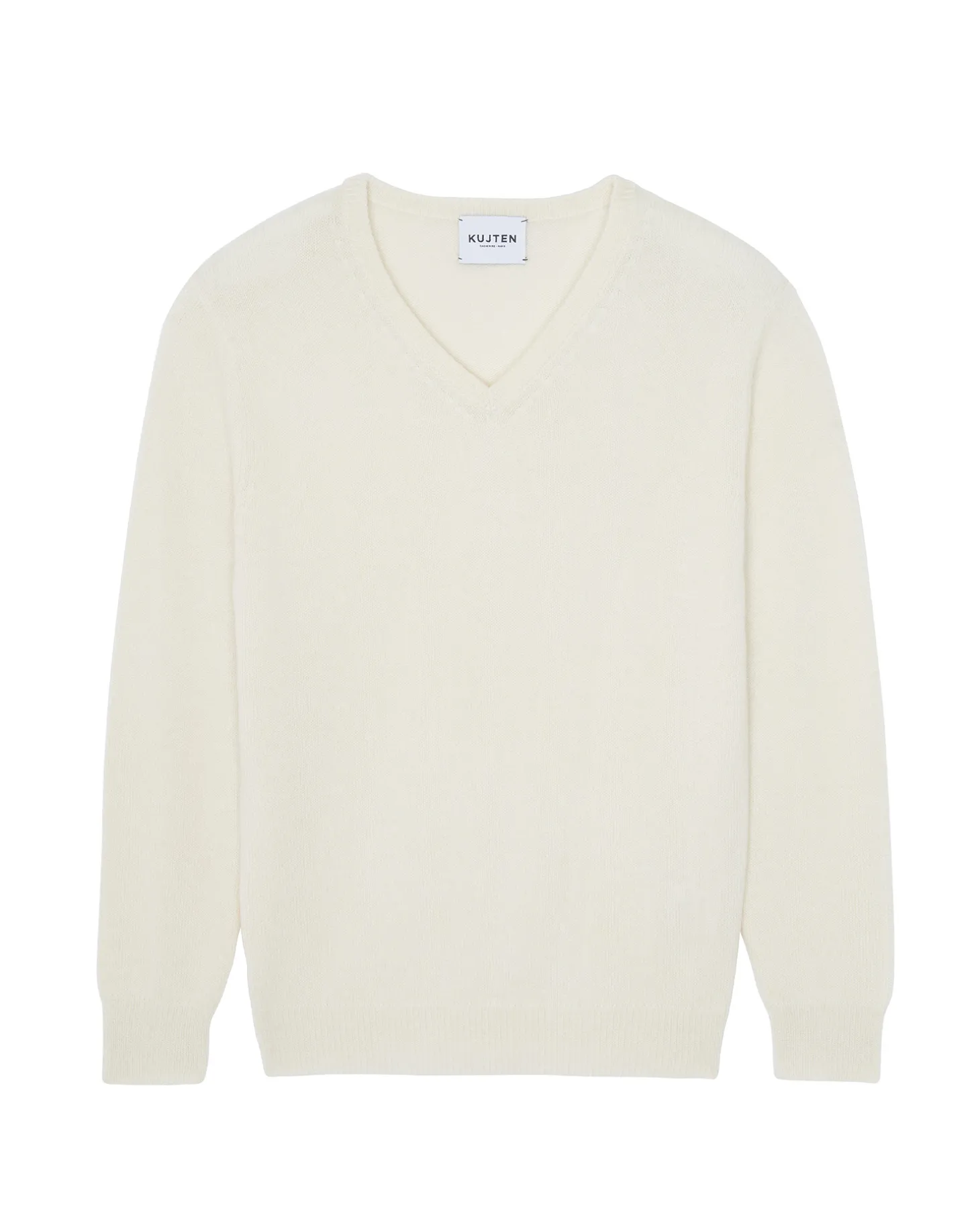 Pull Cachemire Col V Manches Longues