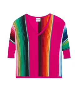 Pull Cachemire Col V Manches Longues
