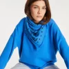 Pull Cachemire Col V Oversize Femme