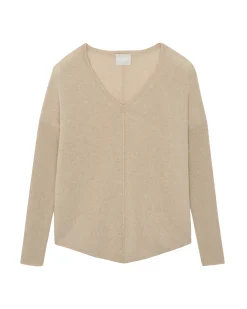 Pull Cachemire Col V Oversize Liquette