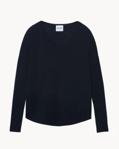 Pull Cachemire Col V Oversize Liquette