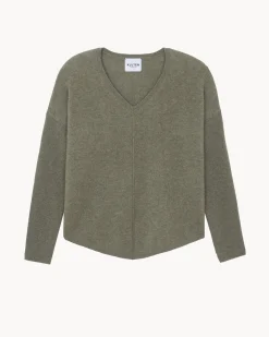 Pull Cachemire Col V Oversize Liquette