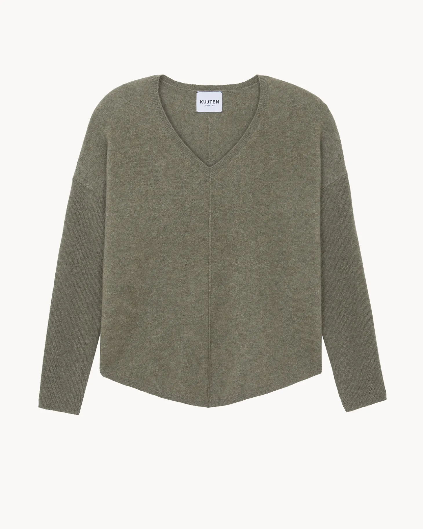 Pull Cachemire Col V Oversize Liquette