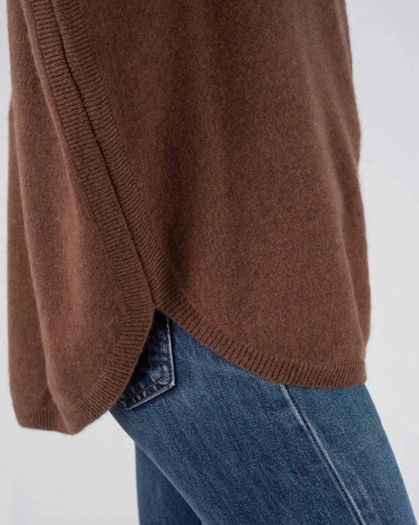 Pull Cachemire Col V Oversize Liquette