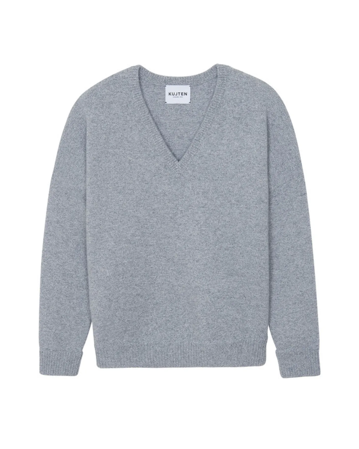 Pull Cachemire Col V Oversize Femme