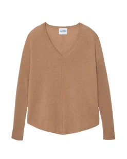 Pull Cachemire Col V Oversize Liquette