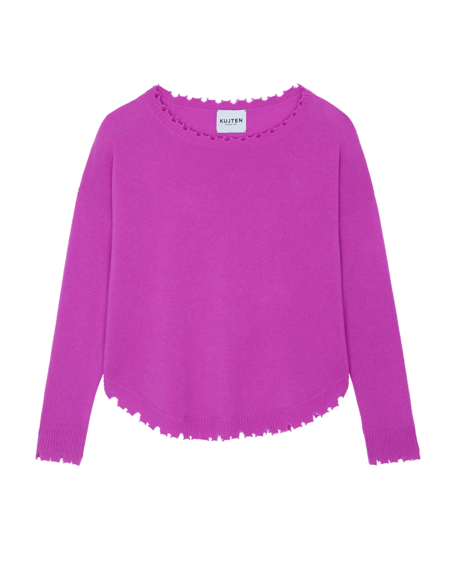Pull Cachemire Femme Col Rond Liquette