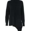 Pull Cachemire Femme Col Roule A Franges