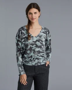 Pull Cachemire Femme Col V Boyfriend