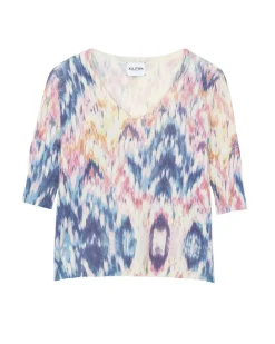 Pull Cachemire Femme Col V Oversize