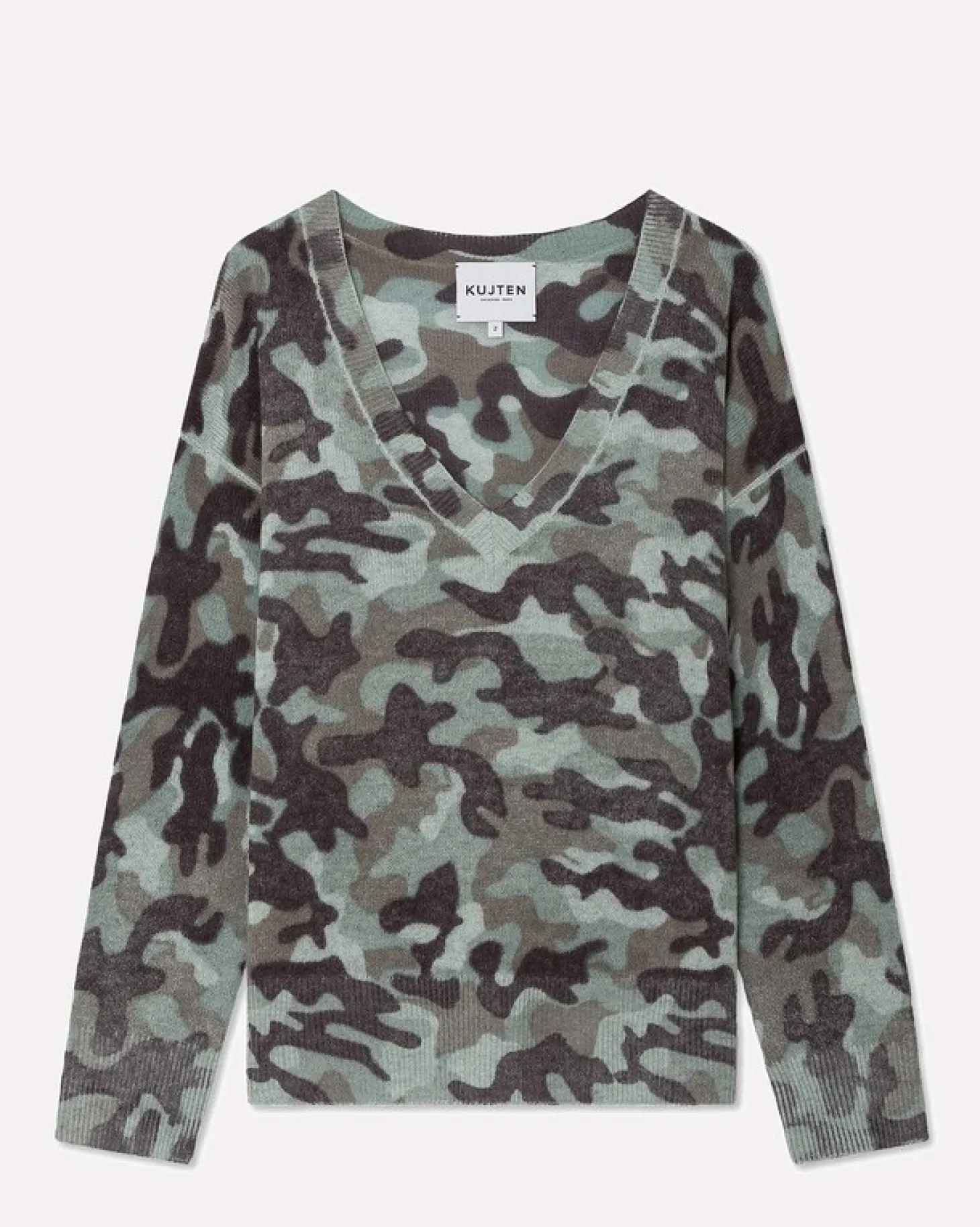 Pull Cachemire Femme Col V Boyfriend