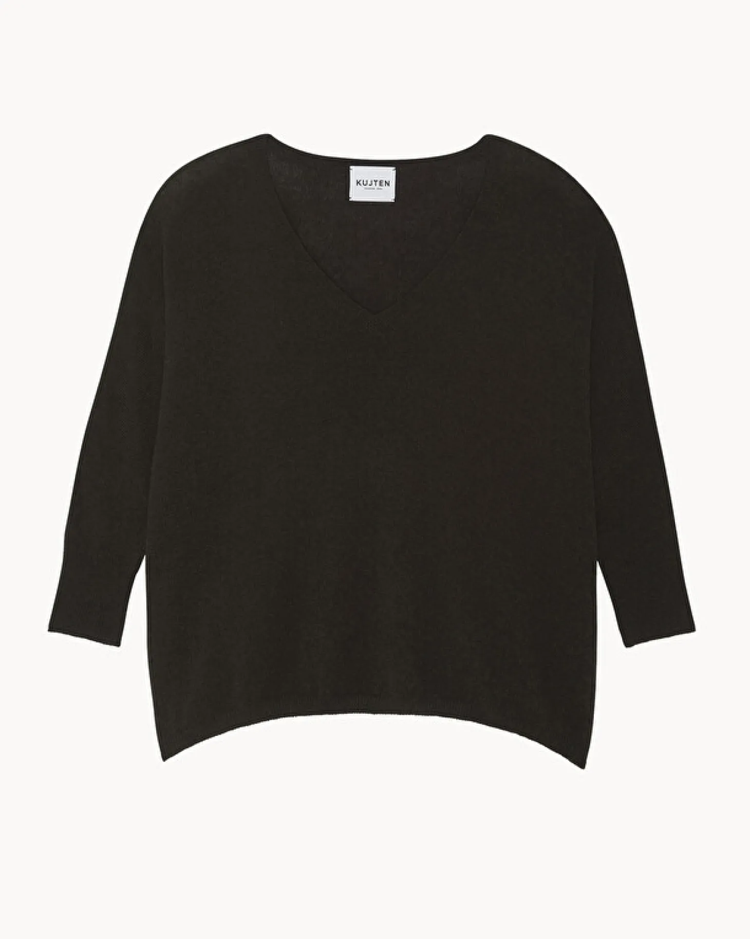 Pull Cachemire Femme Col V Oversize