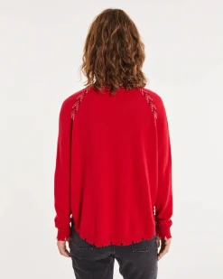 Pull Cachemire Femme Col Rond Liquette