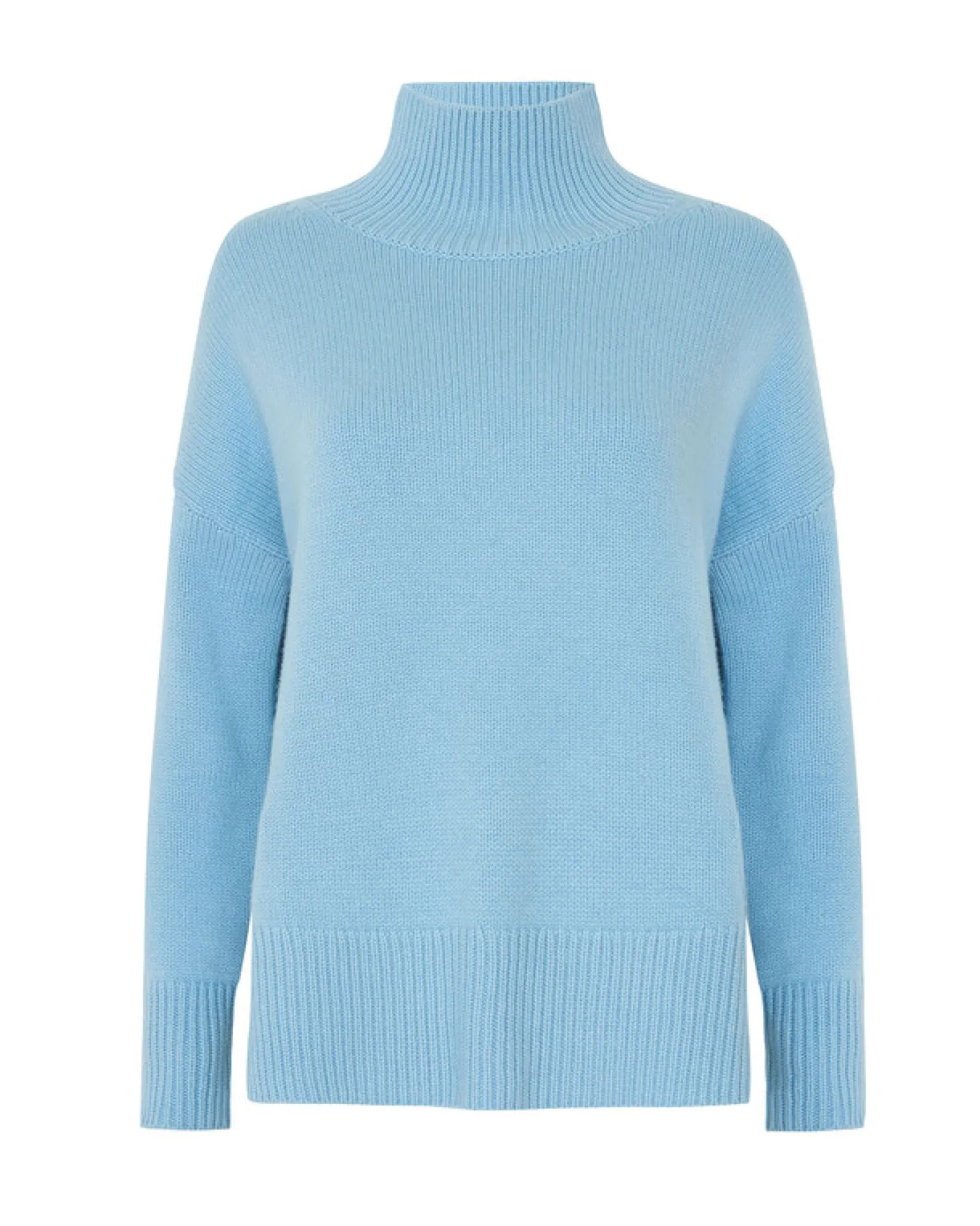 Pull Cachemire Femme Col Cheminee Oversize