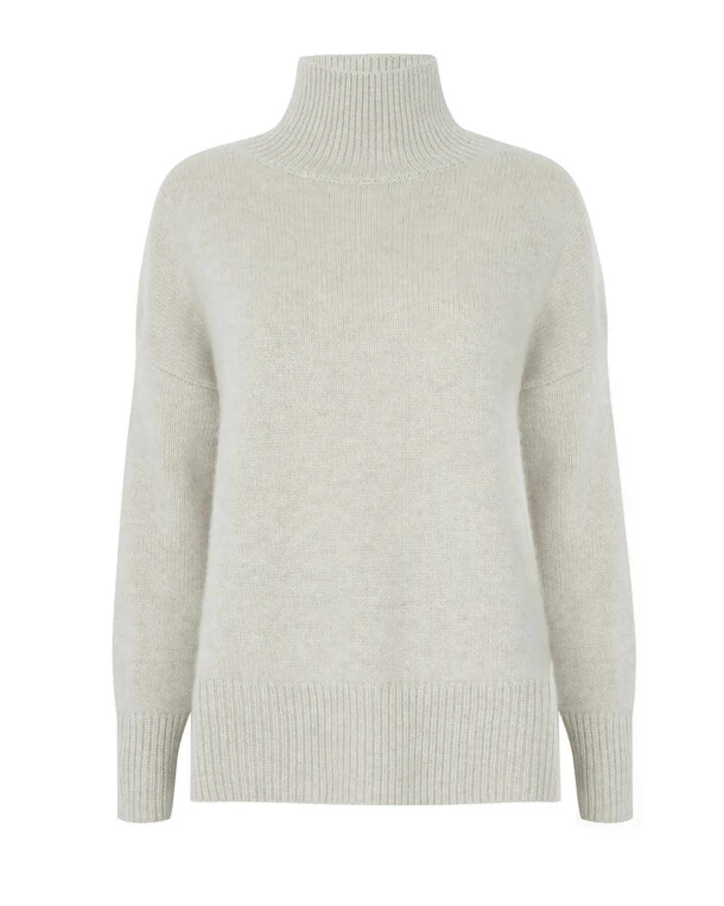 Pull Cachemire Femme Col Cheminee Oversize