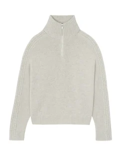 Pull Cachemire Femme Cropped Camionneur