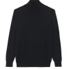 Pull Cachemire Homme Col Montant