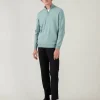 Pull Cachemire Homme Col Roule Uni Avec Patchs Aux Coudes