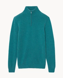 Pull Cachemire Homme Col Roule