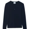 Pull Cachemire Homme Col Tunisien