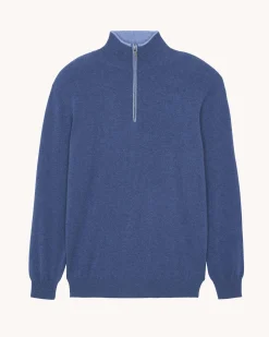 Pull Cachemire Homme Col Camionneur, 2 Fils