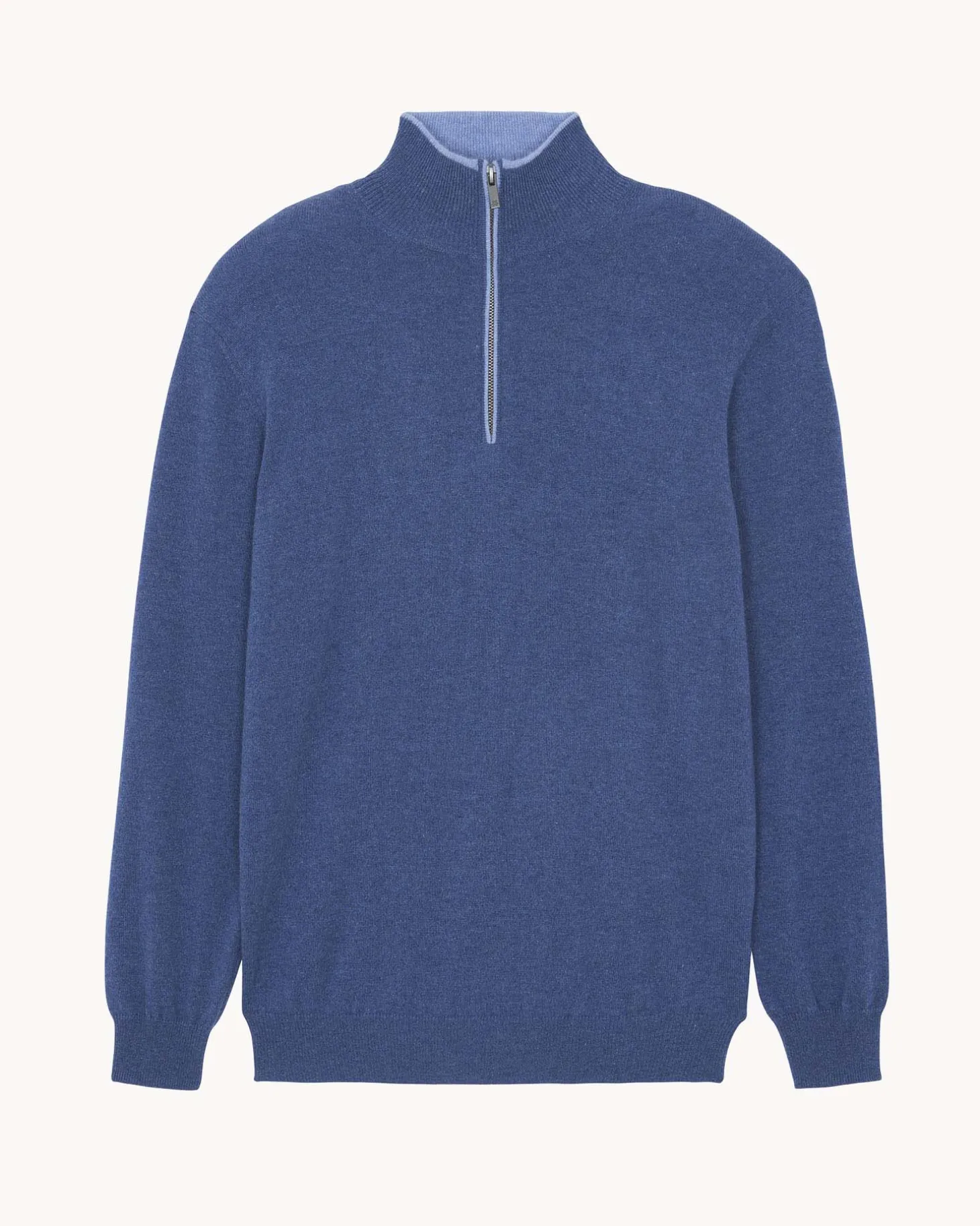 Pull Cachemire Homme Col Camionneur, 2 Fils