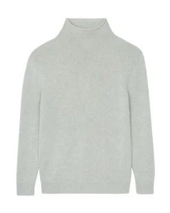 Pull Cachemire Homme Col Roule