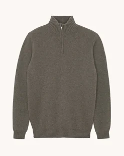 Pull Cachemire Homme Col Camionneur, 4 Fils