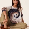 Pull Cachemire Liquette Tie & Dye, 2 Fils