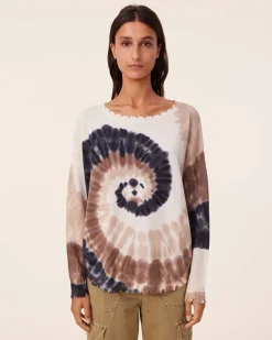 Pull Cachemire Liquette Tie & Dye, 2 Fils