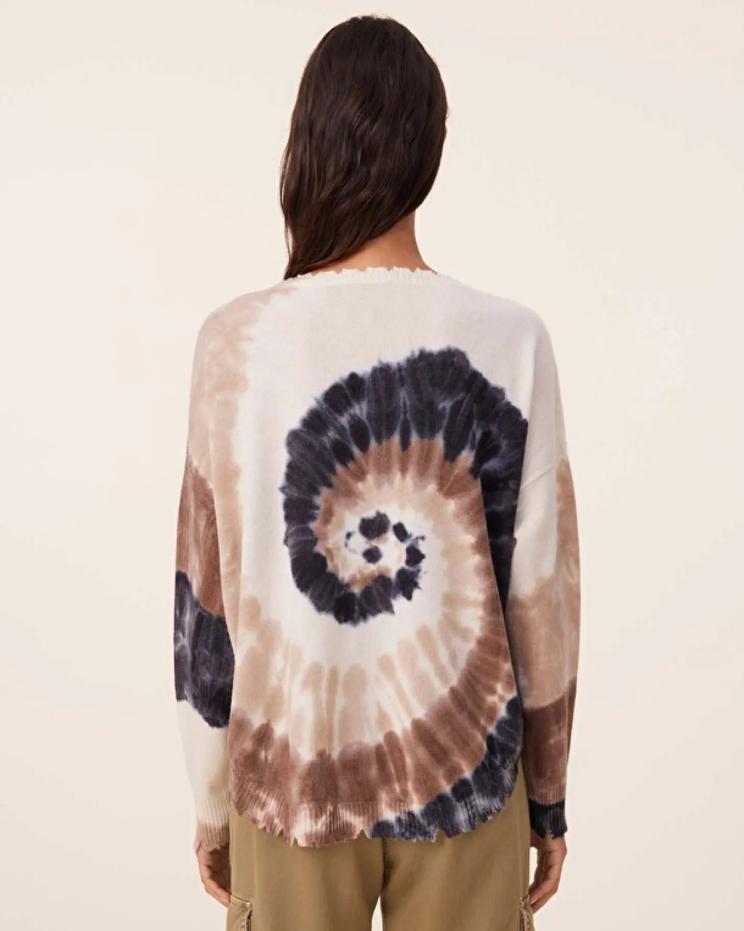 Pull Cachemire Liquette Tie & Dye, 2 Fils