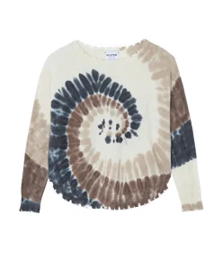 Pull Cachemire Liquette Tie & Dye, 2 Fils