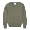 Pull Cachemire Manches Ballons Col Rond