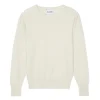 Pull Cachemire Manches Ballons Col Rond