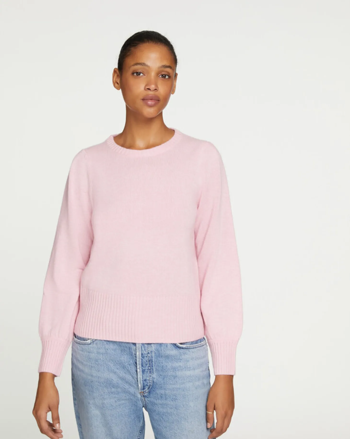 Pull Cachemire Manches Ballons Cachemire