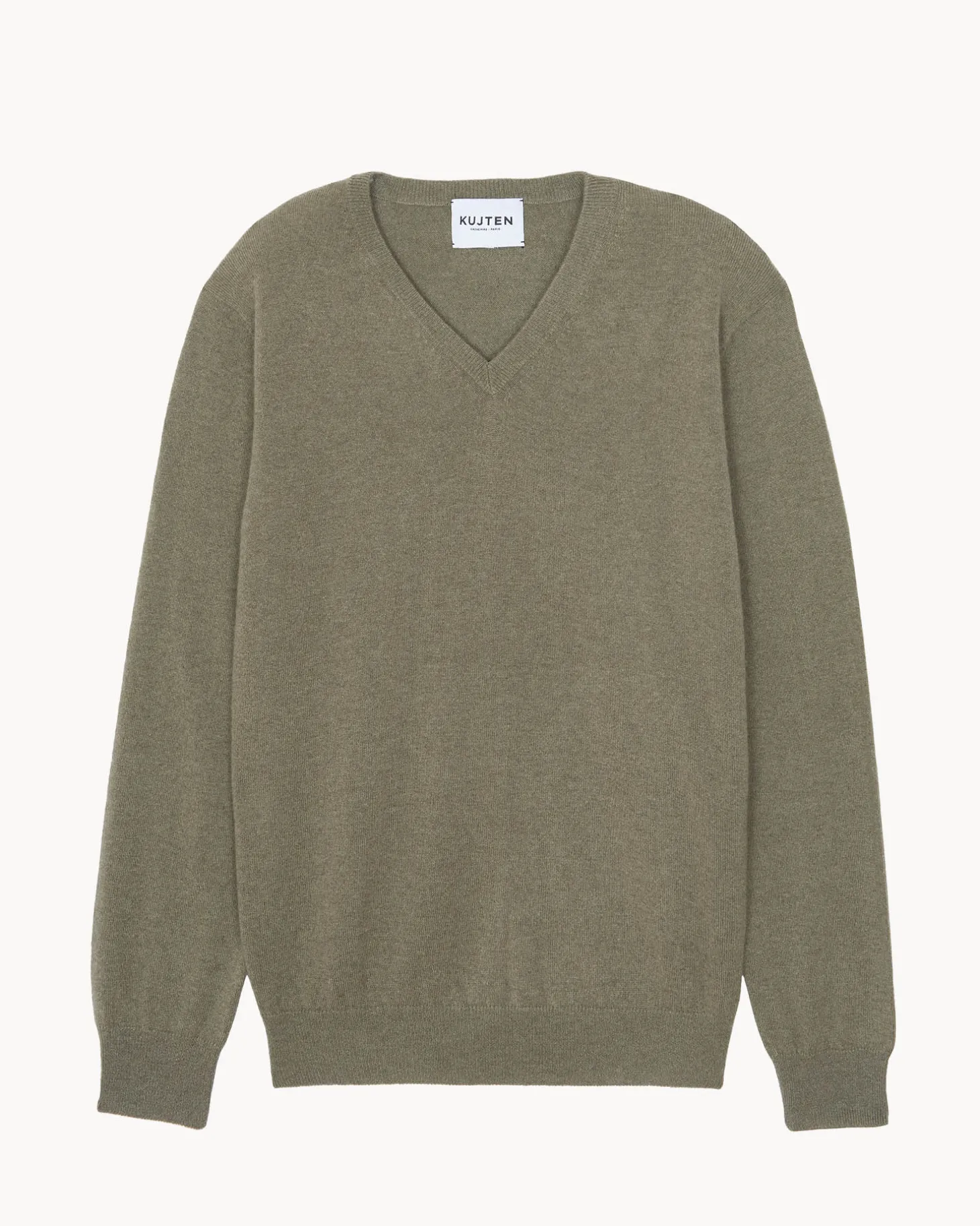 Pull Cachemire Manches Longues Basic