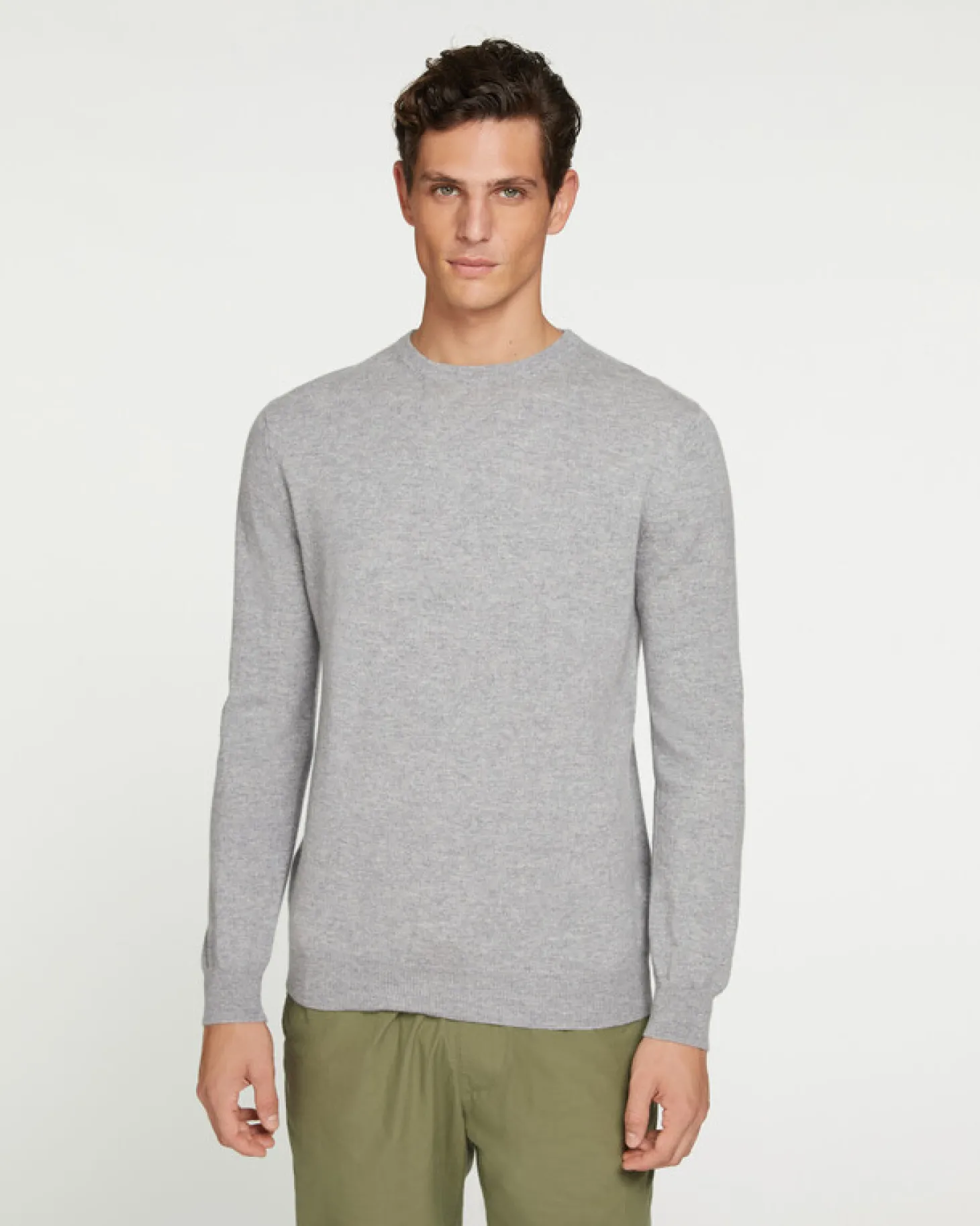 Pull Cachemire Manches Longues Basic