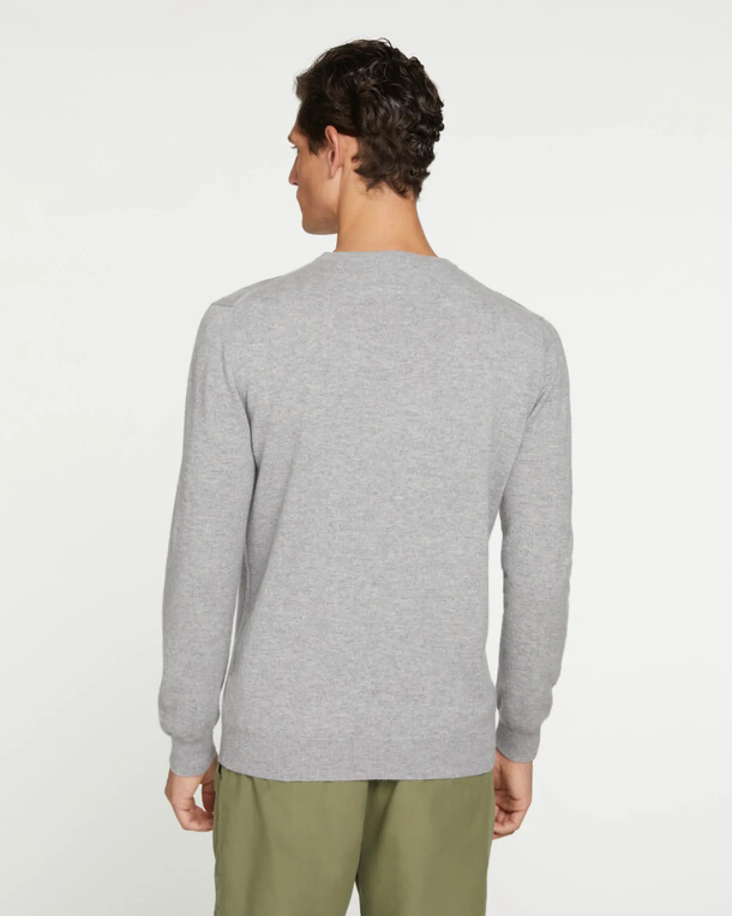 Pull Cachemire Manches Longues Basic