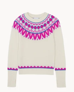 Pull Cachemire Manches Mitaines, 6 Fils
