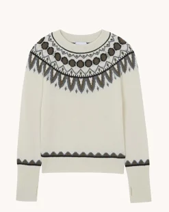 Pull Cachemire Manches Mitaines, 6 Fils